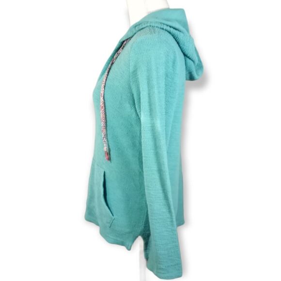 ROXY TURQUOISE HOODIE SZ.S GUC - Picture 4 of 6